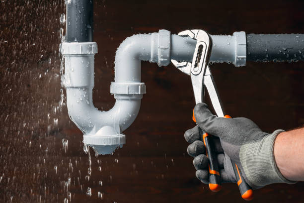 Professional Leak Detection technician working in Elmwood, MA
